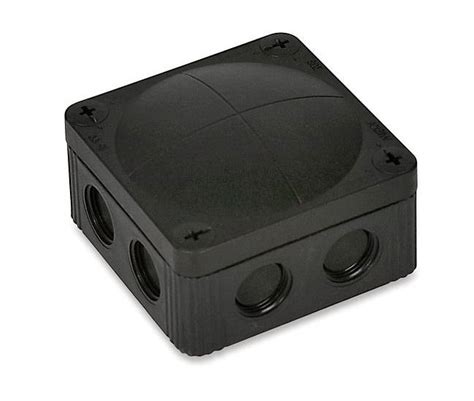 small black junction box|weatherproof junction box black.